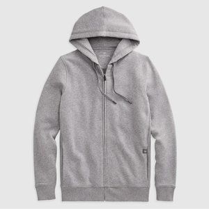 Mack Weldon Ace Full Zip Hooded Sweatshirt, Size M, Heather Grey, LIKE NEW!